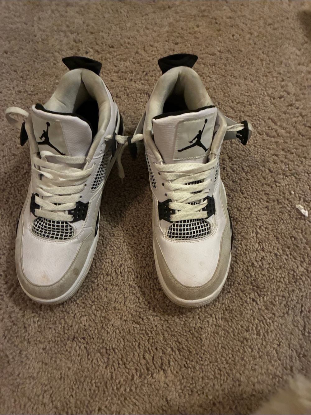 Jordan 4’s Men’s Sneakers - Military 4’s Black